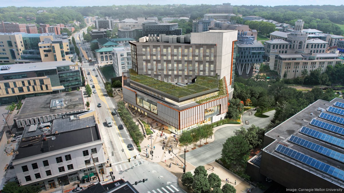 卡内基梅隆大学宣布在奥克兰校区建设耗资2.52亿美元的理查德·金·梅隆科学大楼-匹兹堡商业时报