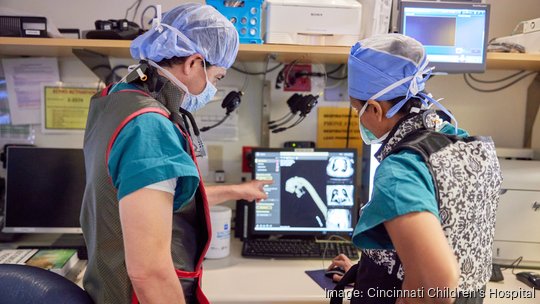 David Morales, MD, and Shabana Shahanavaz, MD, Prep for Procedure with 3D Model of Patient