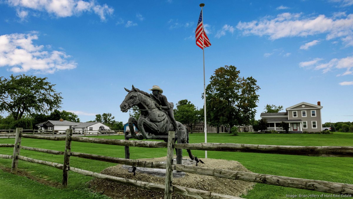 Cool homes for sale around Buffalo A 30acre site with a centuryold