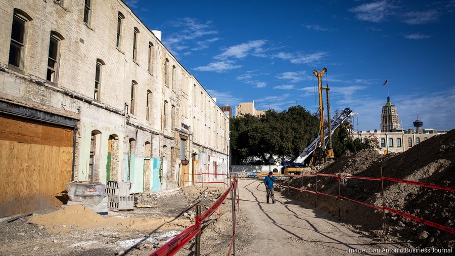 Weston Urban breaks ground on mixeduse district San Antonio Business