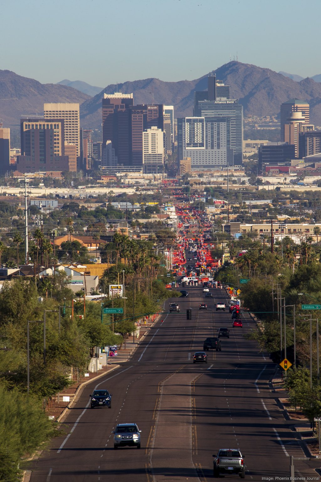 2023 Phoenix skyline vertical