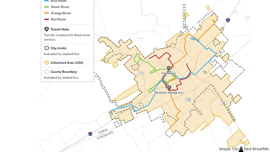 New Braunfels approves public transit system plan to help