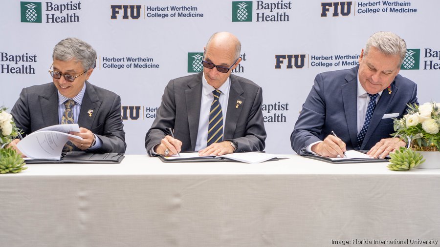 Baptist Health South Florida Signs Teaching Hospital Partnership With ...