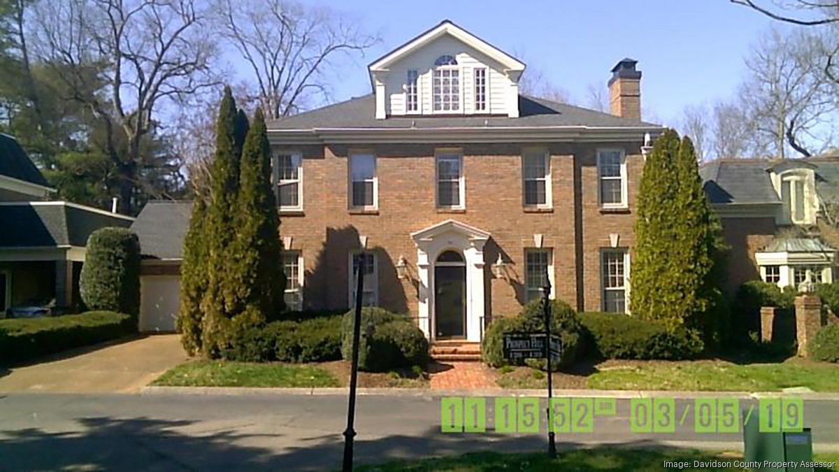 Most expensive home sales in Nashville recently include 4.25M house