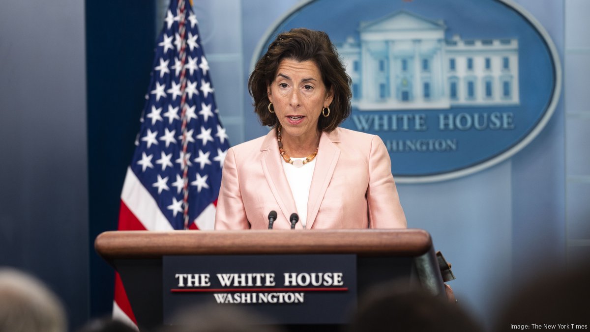U.S. Commerce Secretary Gina Raimondo calls out Nvidia for working ...