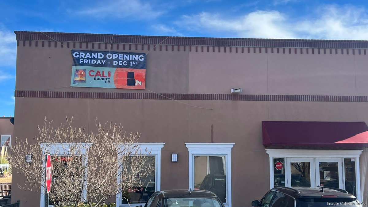 Cali Burrito Co. to open in Albuquerque Albuquerque Business First