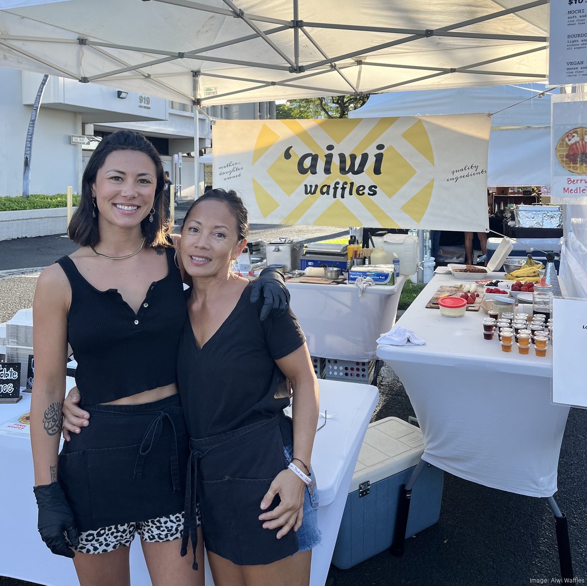 Mother-and-daughter duo whip up Aiwi Waffles - Pacific Business News