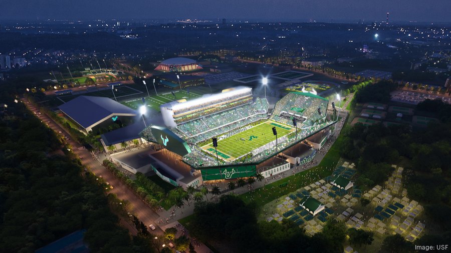 USF seeks new construction firm for oncampus stadium Tampa Bay