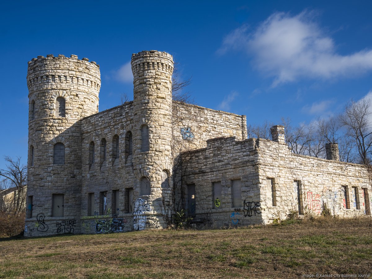 Long-abandoned KC castle joins more than 20 acres available near