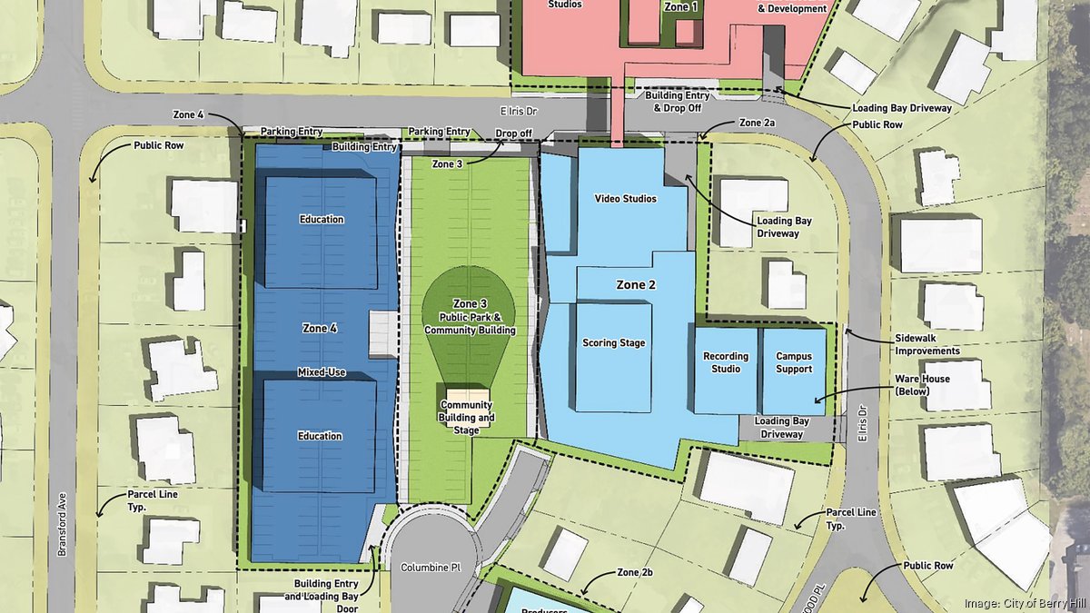 Universal Music Group eyes 4.14 acre campus in Berry Hill