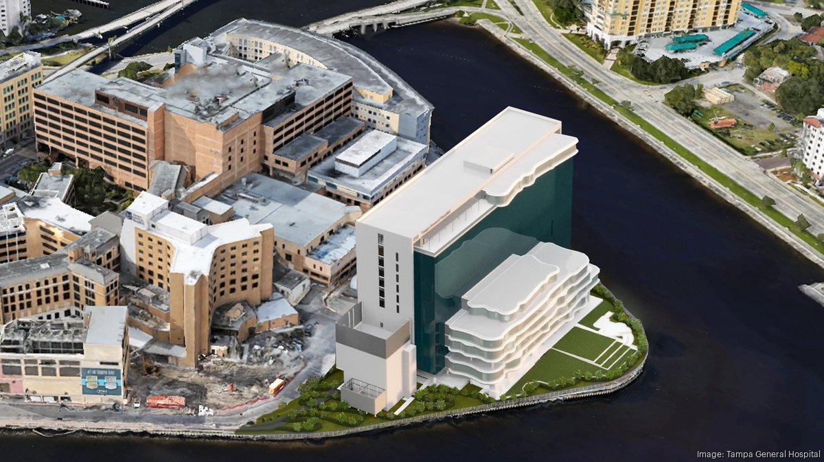 Tampa General Hospital To Break Ground On 13 Story Expansion In 2024 Tampa Bay Business Journal 