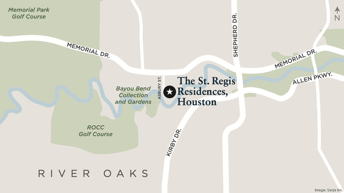 Satya plans St. Regisbranded condo tower near Memorial Park Houston