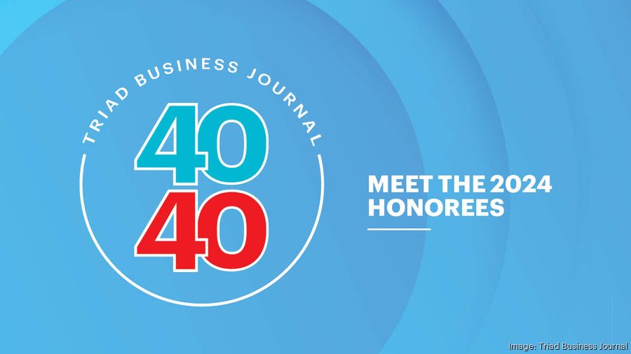 Announcing TBJ's 2024 class of 40 Under 40 honorees Triad Business