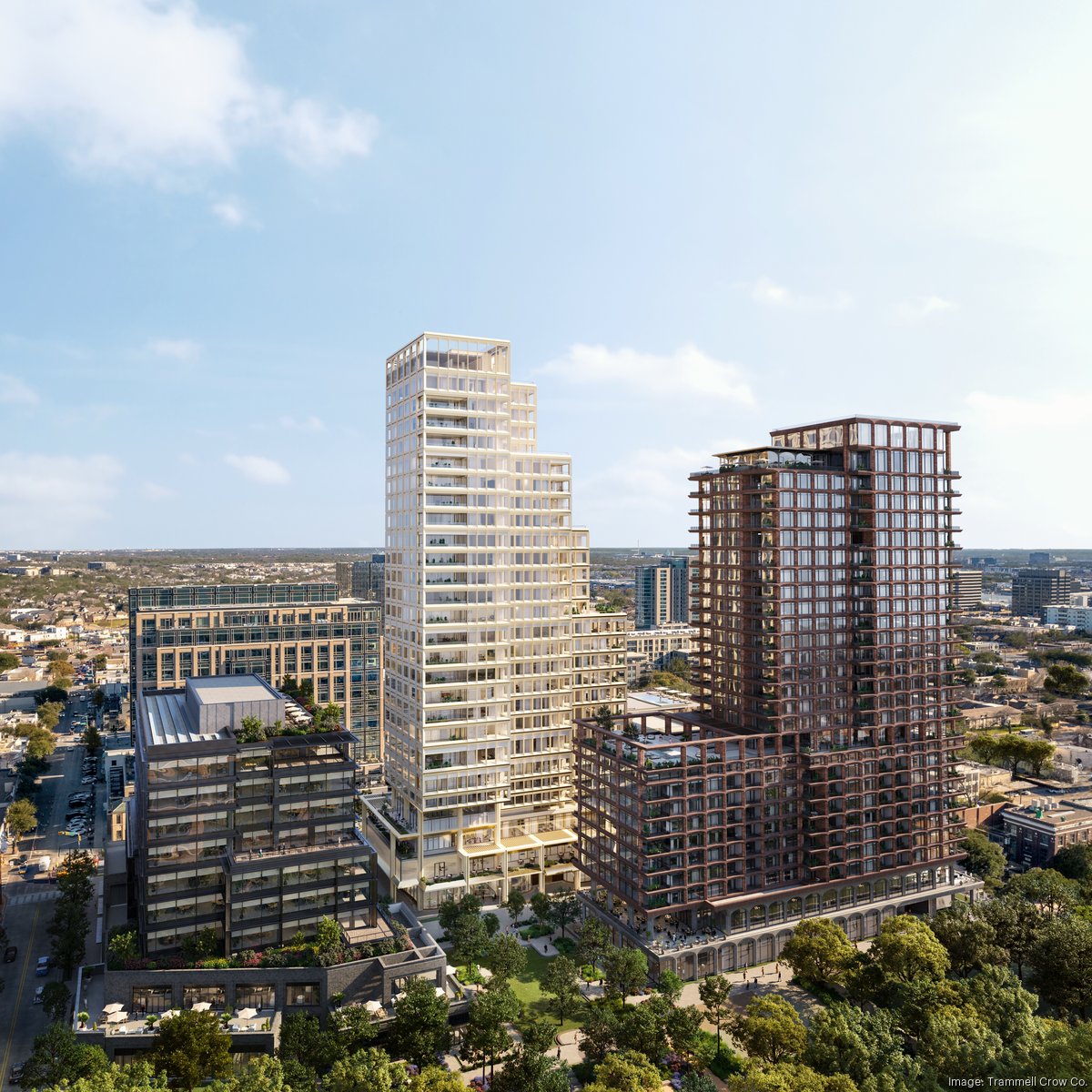 Knox Street hotel, office, apartment towers land $619M loan