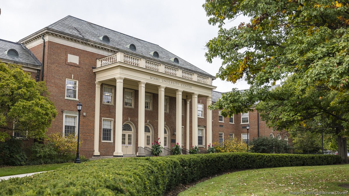 Miami University school ranks No. 6 in new poll - Dayton Business Journal