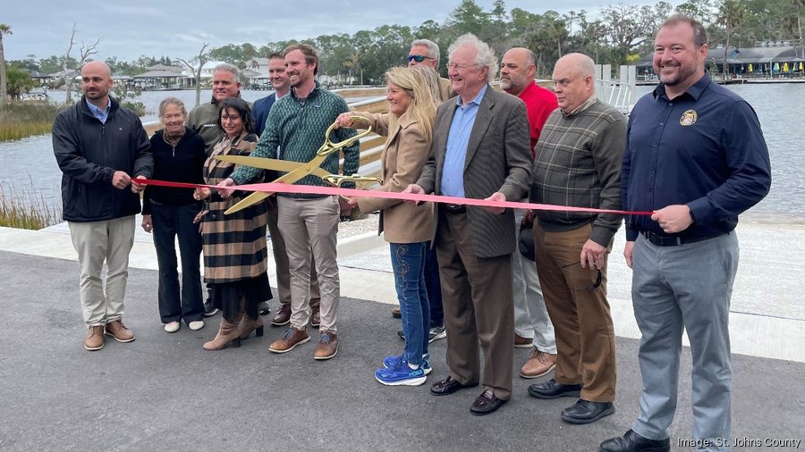 St. Johns County celebrates completion of 1.1 million Palm Valley West