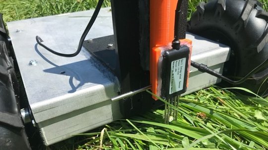 TEDCO grant recipient Kick Robotics uses AI to help farmers measure soil quality