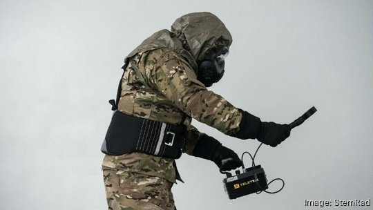 StemRad first responder example, radiation vest