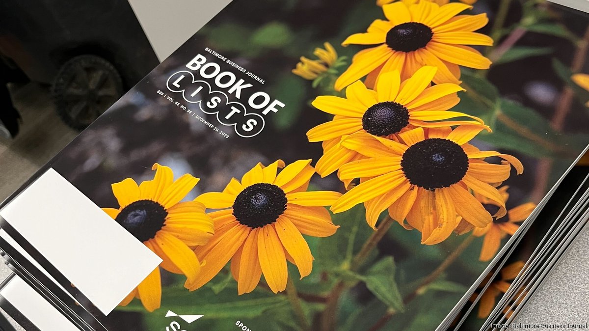 Baltimore Business Journal releases 2023-2024 Book of Lists - Baltimore Business Journal