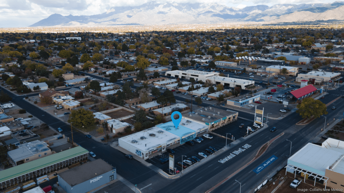 A building that once housed Play it Again Sports on Menaul Boulevard is
