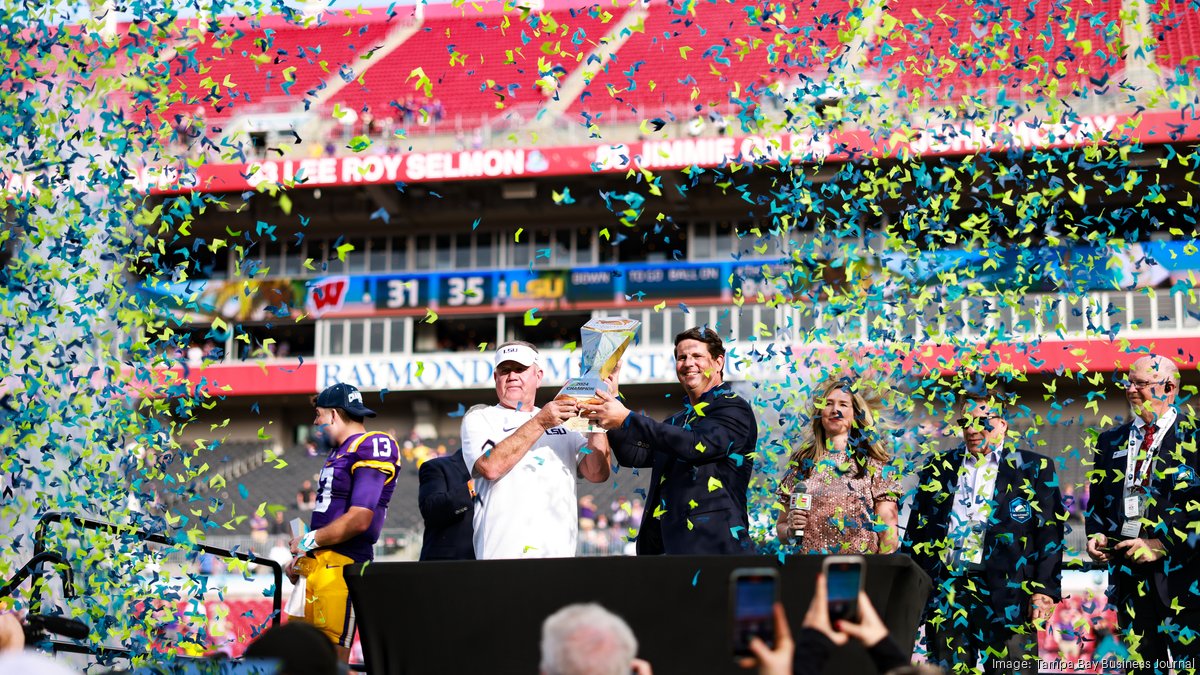 LSU defeats Wisconsin in Tampa's ReliaQuest Bowl Tampa Bay Business