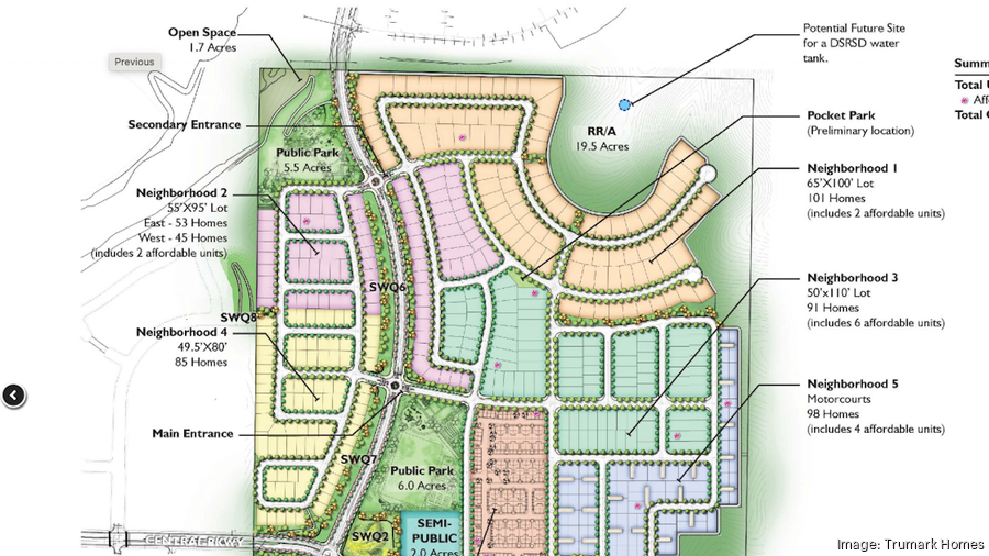 Trumark Homes sold 85 lots of Dublin development Francis Ranch to ...