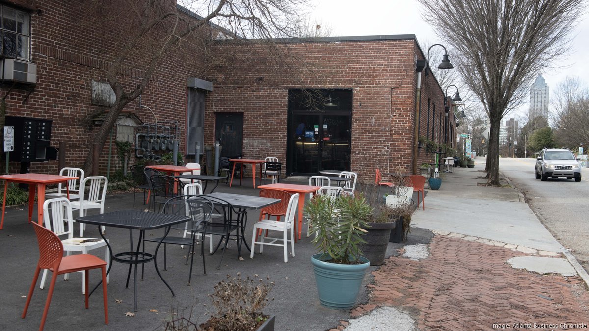 Atlanta BeltLineadjacent Highland Bakery building in Old Fourth Ward