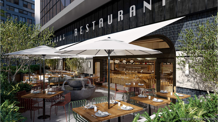 Colony Square: Boqueria Restaurante design shown in new renderings ...