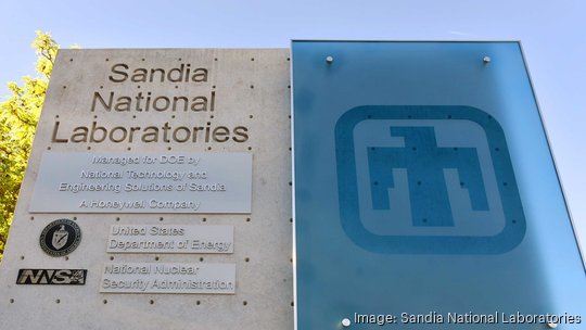 Sandia National Laboratories sign