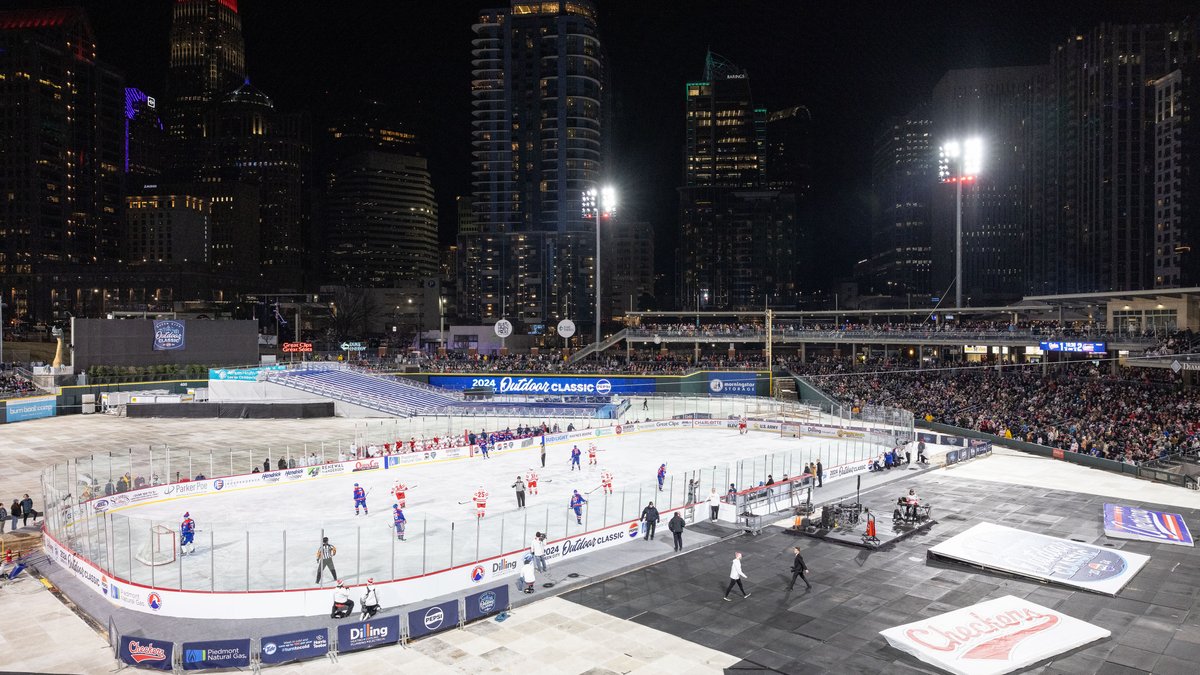Charlotte Checkers make outdoor hockey a home run for Truist Field