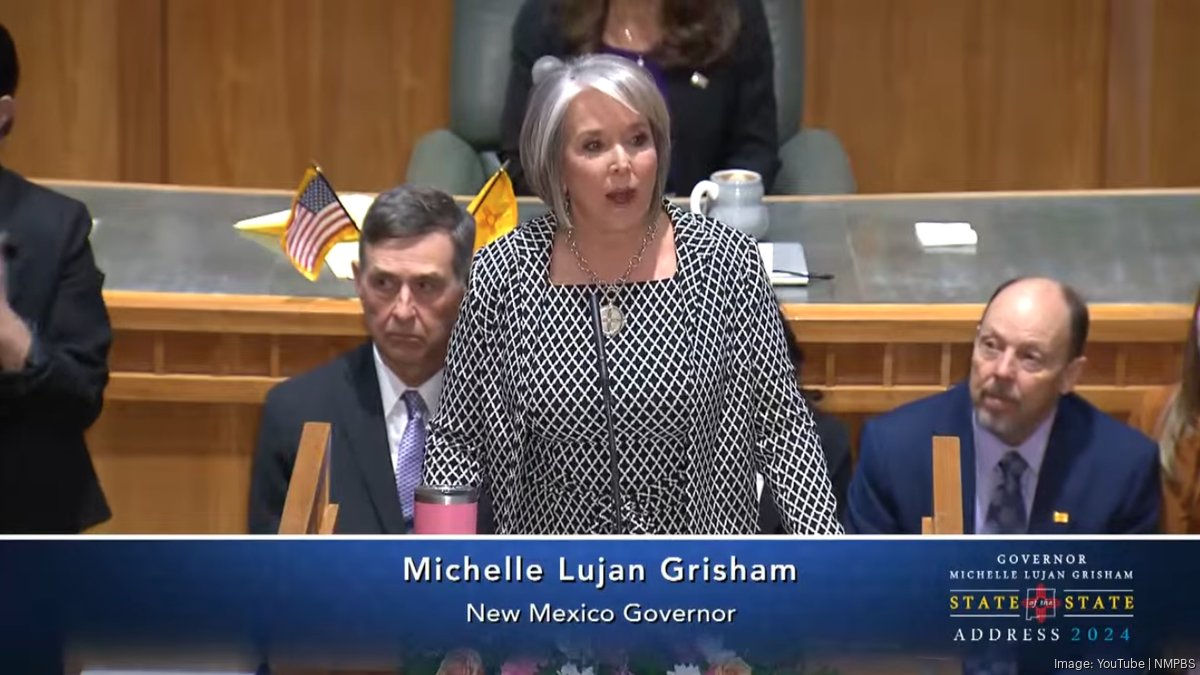 New Mexico Governor's State of the State address emphasizes international companies, clean