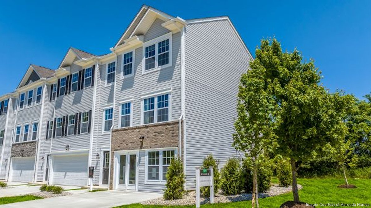 National homebuilder Maronda Homes bringing 90 townhomes to north