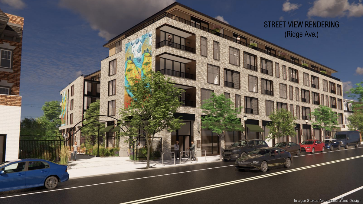 Upsized mixed use development proposed on Ridge Avenue in