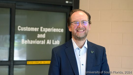 Robert Hammond, USF, professor, Center for Marketing, AI Behavioral lab