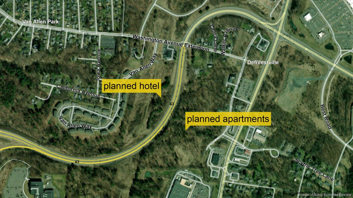 North Greenbush apartment and hotel proposed near Route 43 Albany