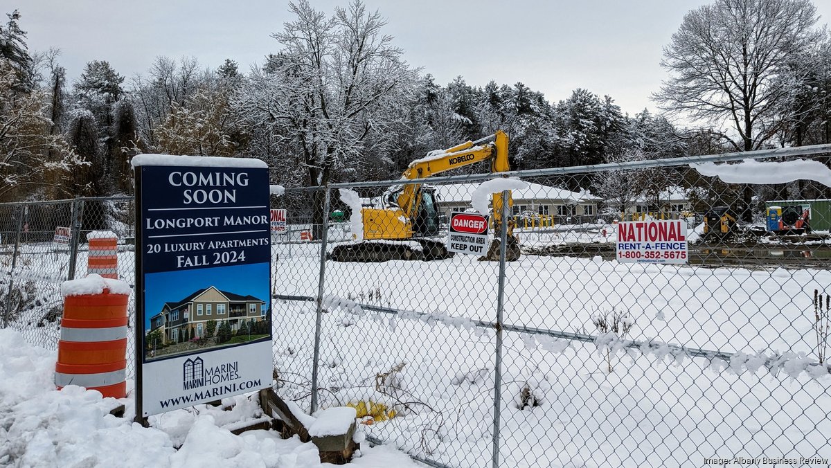 Clifton Park apartments Longport Manor expected to be ready in late