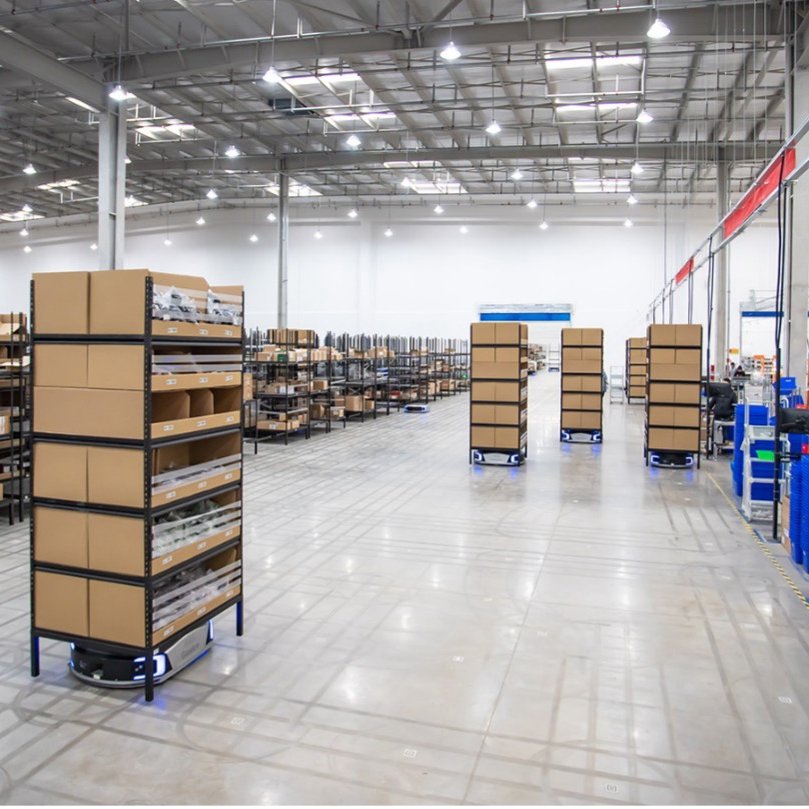 Inside an  warehouse efficiency is paramount - Puget Sound Business  Journal