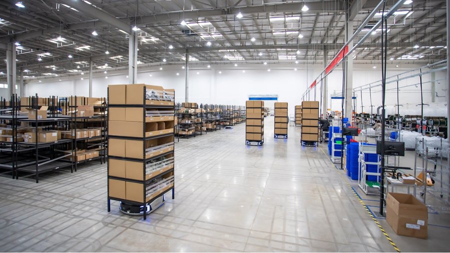 Inside an  warehouse efficiency is paramount - Puget Sound Business  Journal