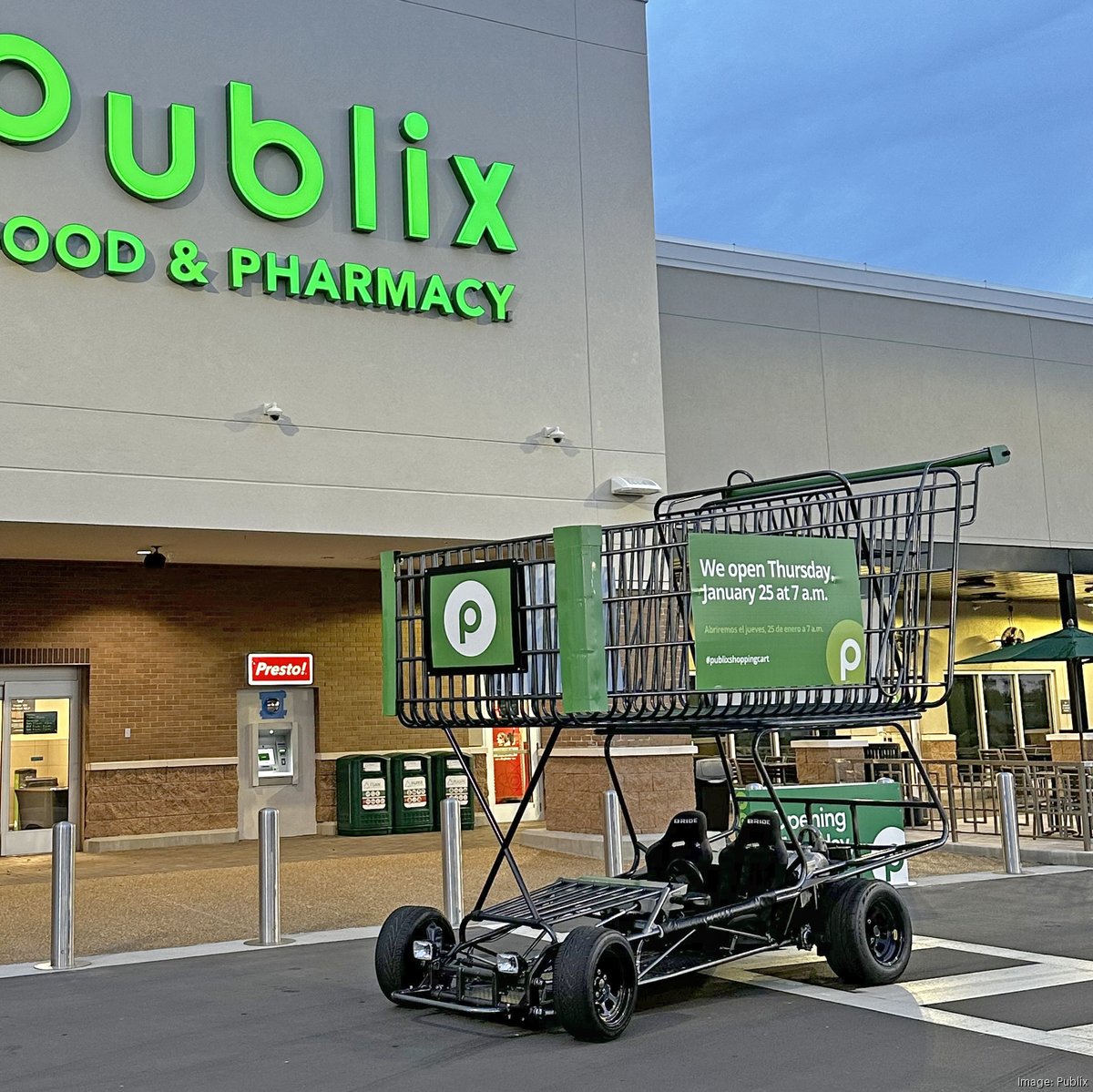 Publix rolls out giant shopping cart on TikTok to generate buzz