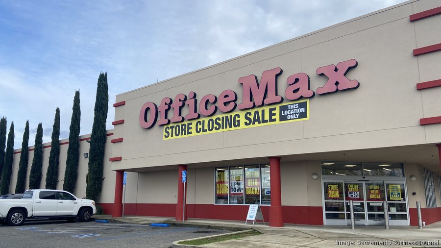 Office supplies retailer OfficeMax closing store in Placerville