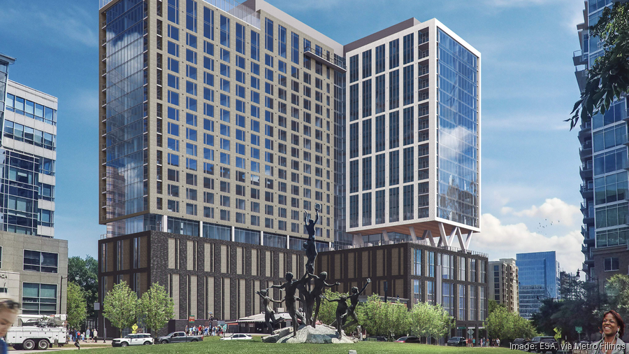 Hall Emery plans 22-story apartment tower on high-profile Music