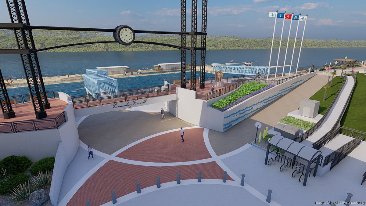 Lawrenceburg plans Riverwalk on the Levee with floating restaurants