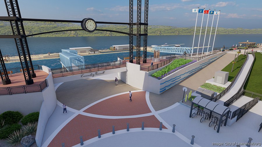 Lawrenceburg plans Riverwalk on the Levee with floating restaurants