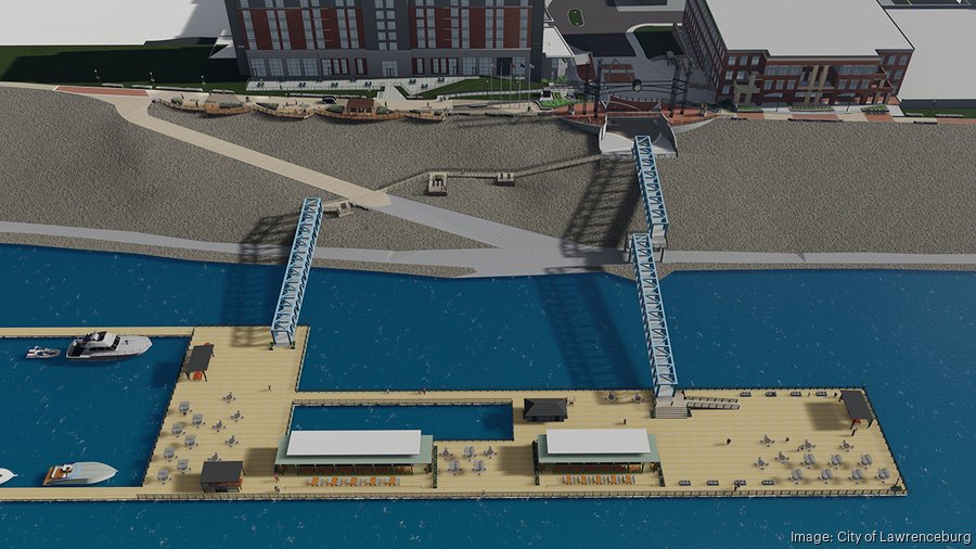 Lawrenceburg plans Riverwalk on the Levee with floating restaurants