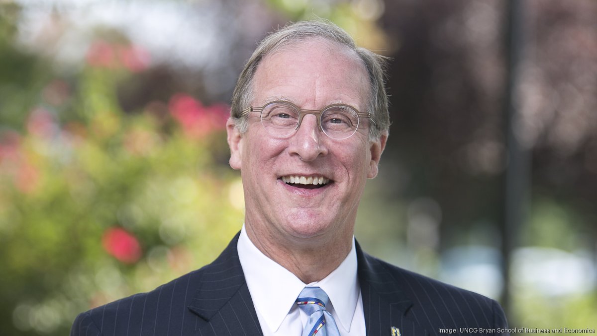 McRae Banks, dean of UNCG Bryan School of Business and Economics, to