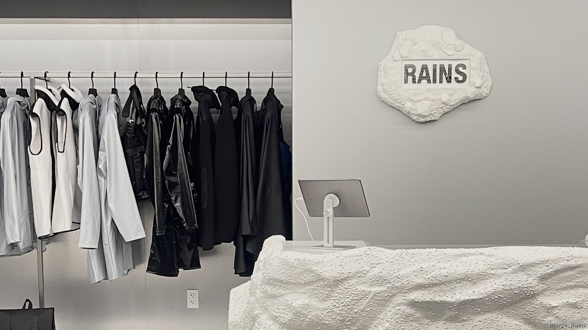 Rains opens outerwear store in NYC's Moynihan Train Hall New York