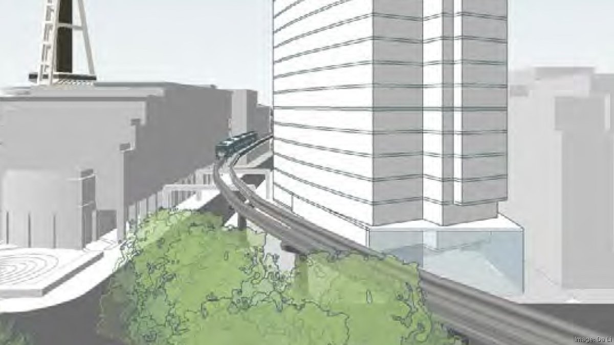 西雅图单轨列车如何绕过计划中的酒店大楼？-《普吉特海湾商业杂志》