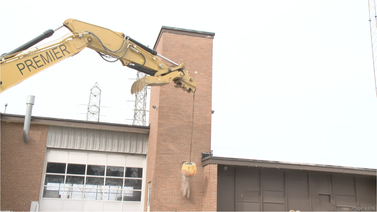 Demolition begins on old Berkeley City Hall - St. Louis Business Journal