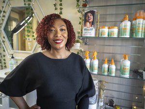 Bridgeton-based Bask & Bloom Essentials offers hair-care products for postpartum hair health