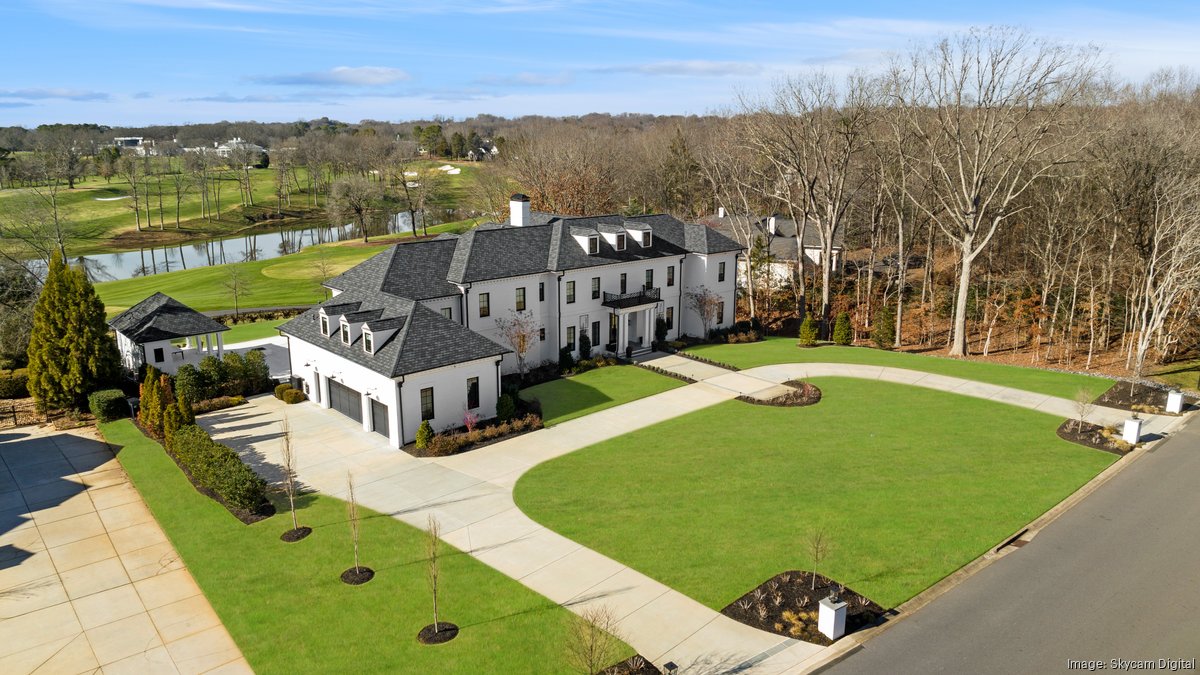 Quail Hollow home is Charlotte's most expensive listing at 7.95M